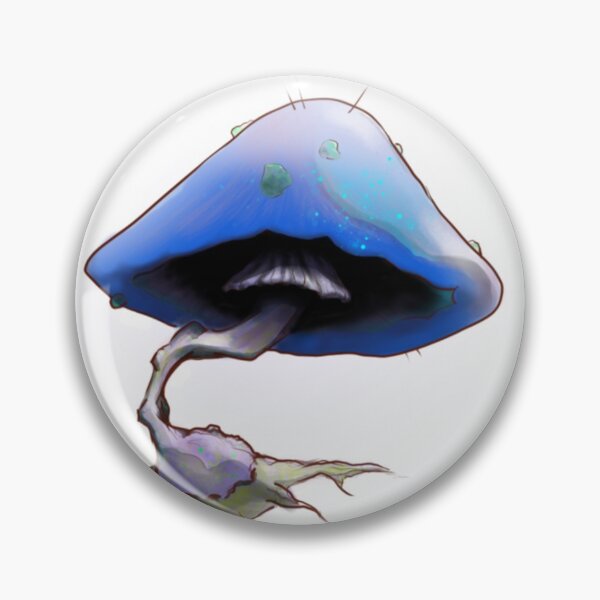 Item preview, Blue mushroom 2 designed and sold by Jeremy Wagley.