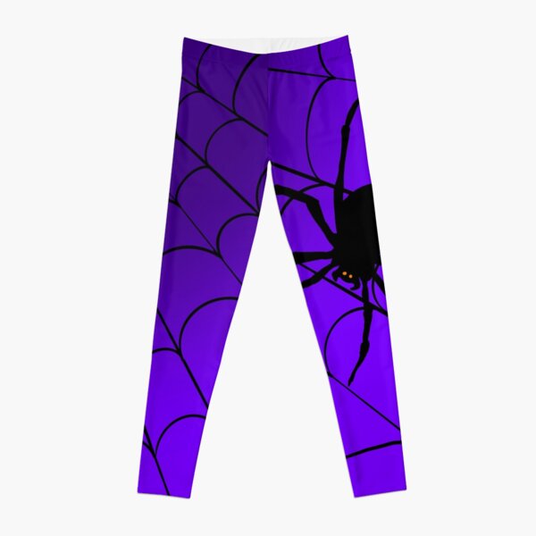 Ladies Spiders & Webs Leggings - Haunt Shirts