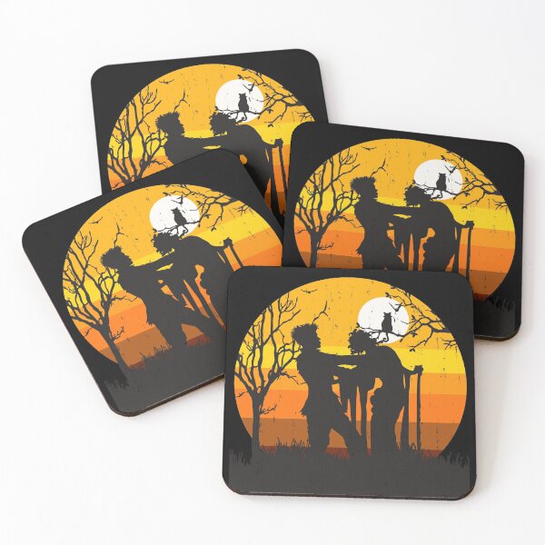 Item preview, Zombie With Kiss, Full Moon Black Cat Halloween designed and sold by Crow and Monkey.