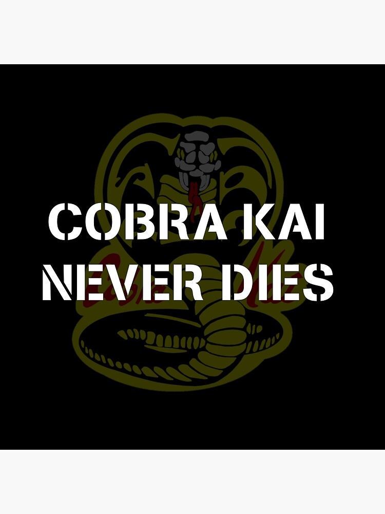 cobra kai never dies logo