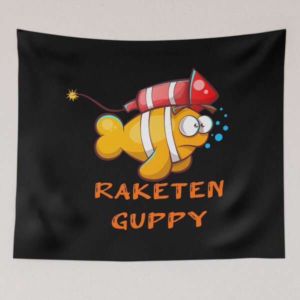 Item preview, Rocket Guppy, Funny Design, Funny Gift Idea designed and sold by ThommyBLN.