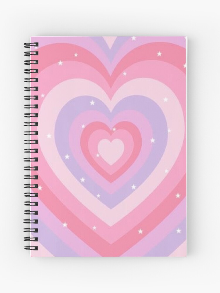 Cuaderno de espiral «corazones» de sqftv | Redbubble