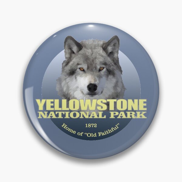 Aperçu de l'œuvre Parc national de Yellowstone (loup gris) (WT) créée et vendue par curranmorgan.