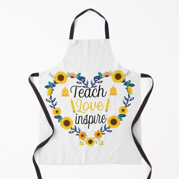 Item preview, Teach Love Inspire Heart Sunflower Teacher Appreciation designed and sold by Farid94.
