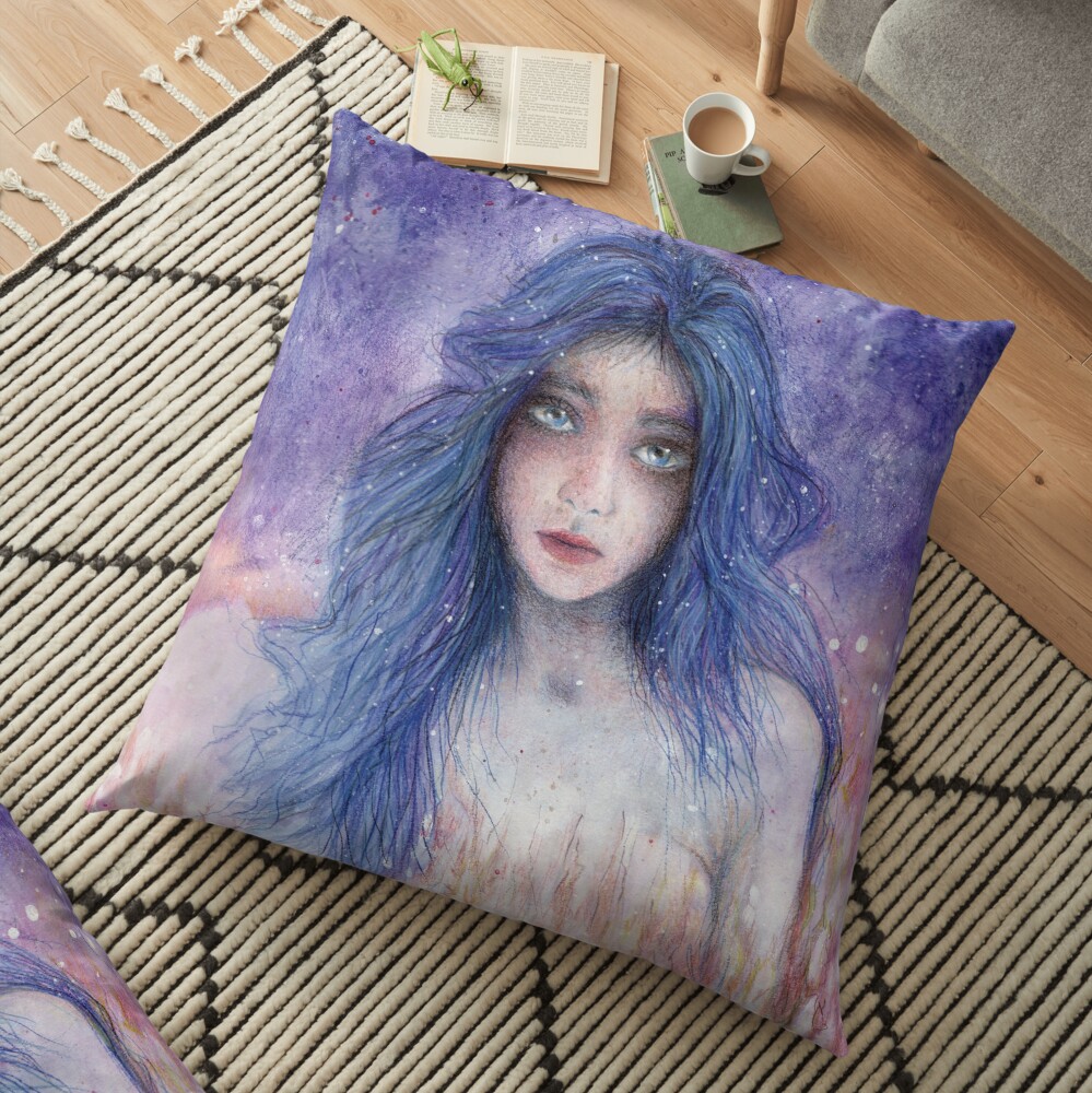 Vault in twillight Floor Pillow