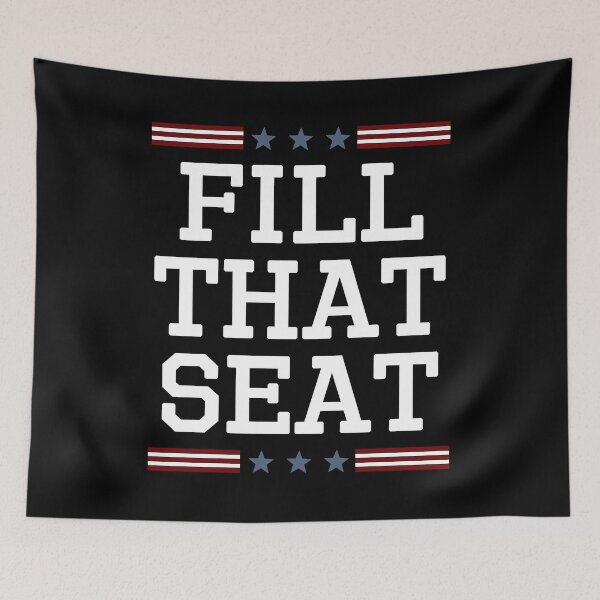 Item preview, Fill That Seat  designed and sold by AnimaLovers.