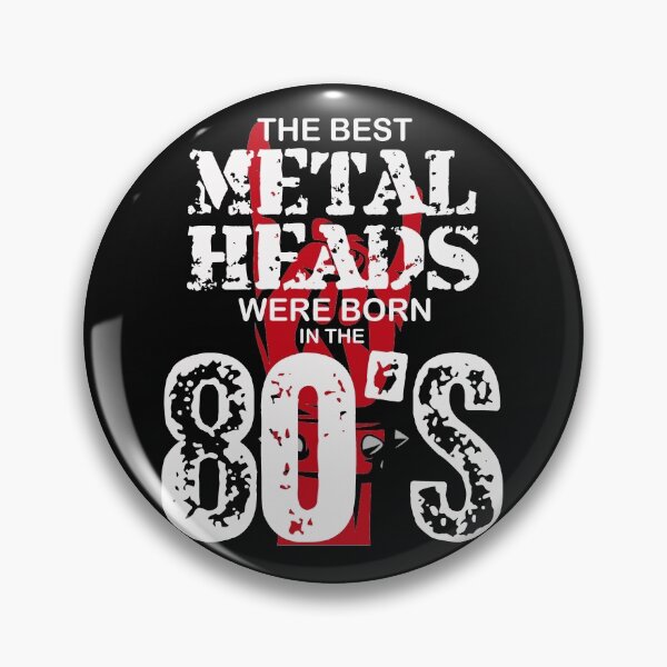 Item preview, Best Metal Heads born in the 80s designed and sold by ShirtheadDesign.
