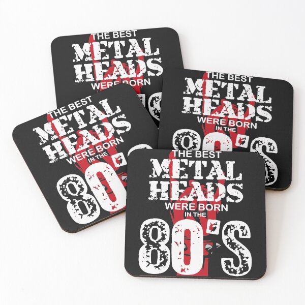Item preview, Best Metal Heads born in the 80s designed and sold by ShirtheadDesign.