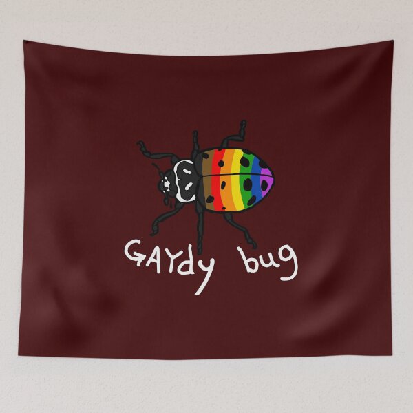 Item preview,  GAY-dy Bug Pride designed and sold by CassafrassTree.