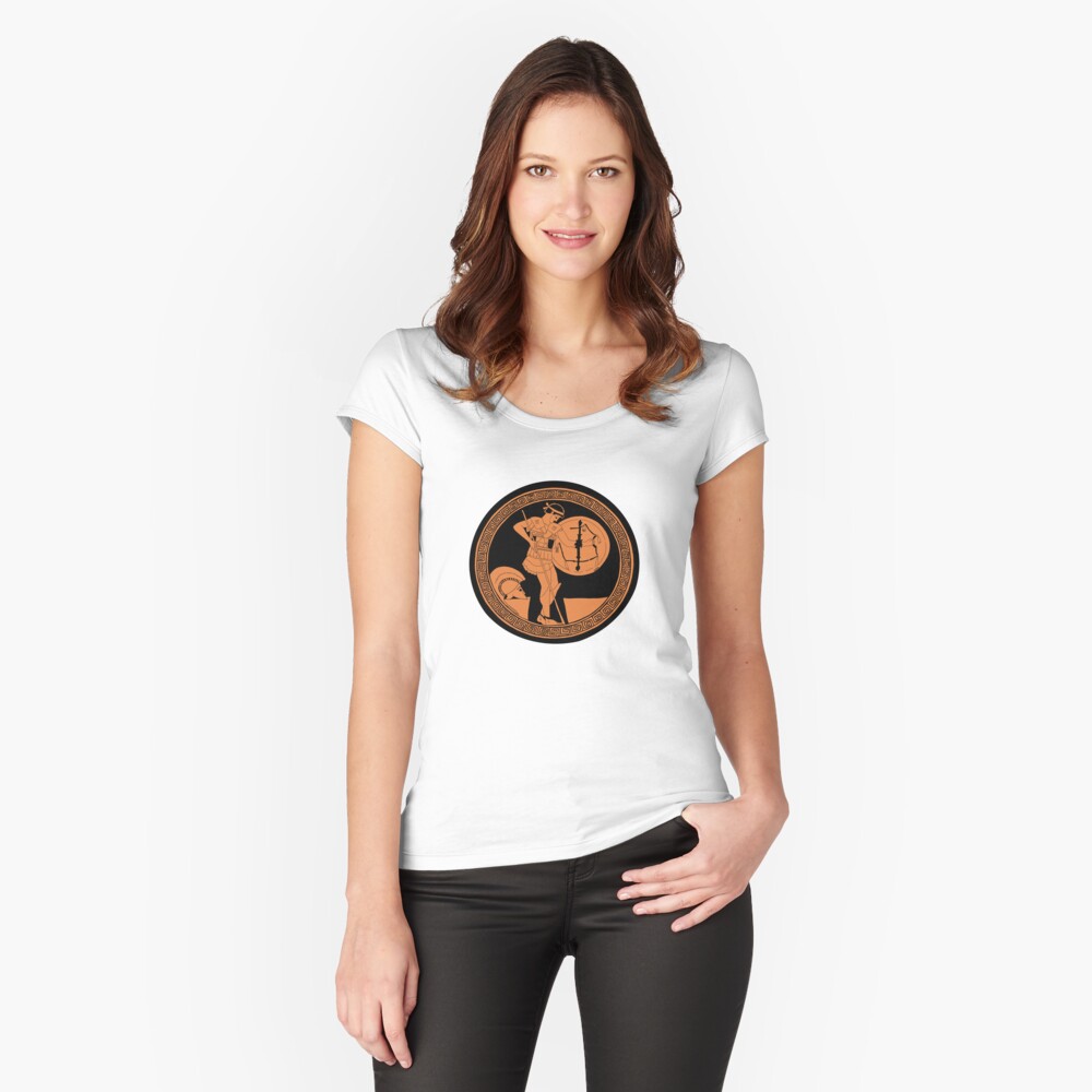 Item preview, Fitted Scoop T-Shirt designed and sold by elkeclose.