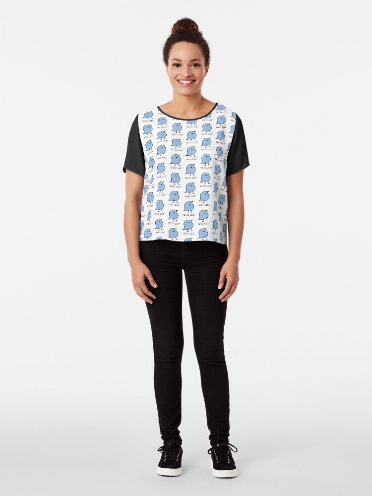 Alternate view of Wug Life Chiffon Top