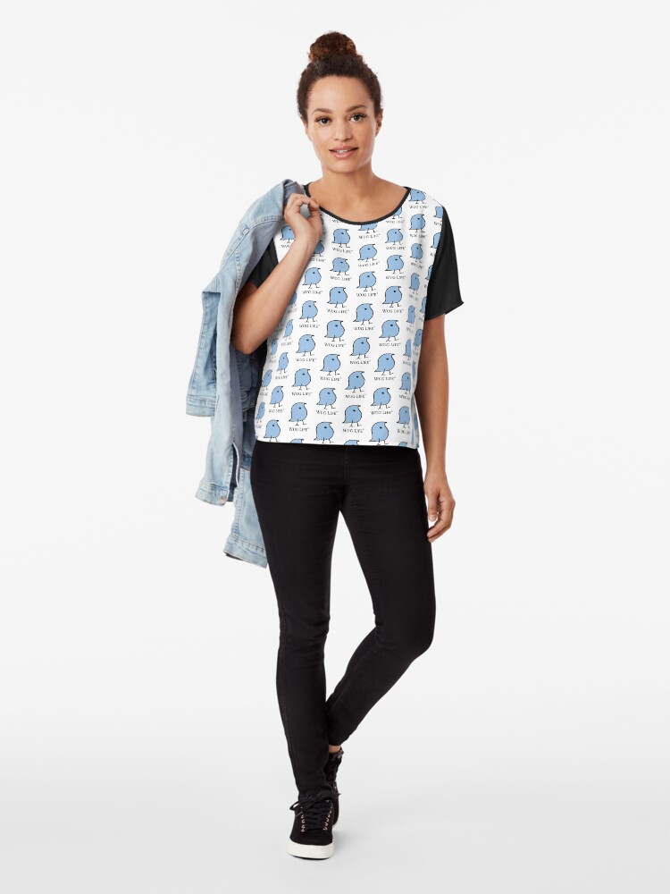 Alternate view of Wug Life Chiffon Top