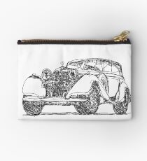 retro auto car Studio Pouch