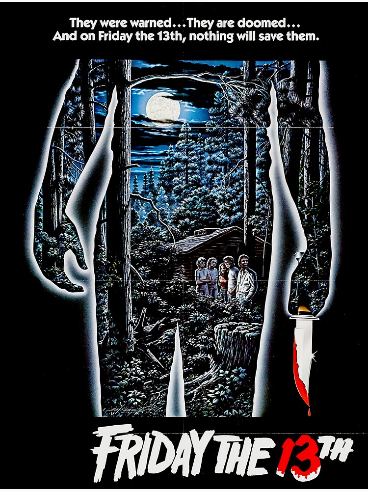 Friday The 13th 1980 Sean S Cunningham Sticker For Sale By Horrorfreakshop Redbubble