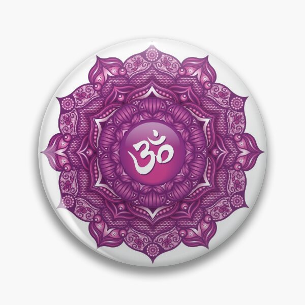 Item preview, Crown Chakra Mandala - 02 OWBG designed and sold by chakraplaza.