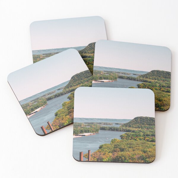 Item preview, River Bluff Views in Minnesota-Mississippi River designed and sold by anthonylonder.