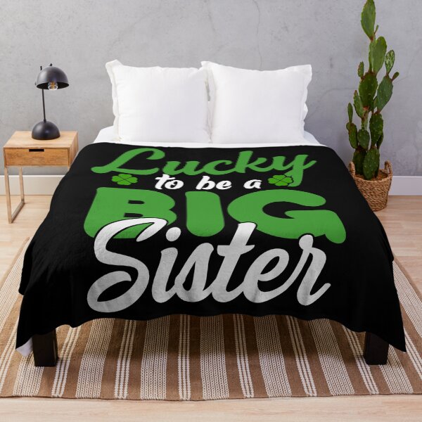 Item preview, Lucky To Be A Big Sister St Patrick's Day designed and sold by TopDawgDesigns.