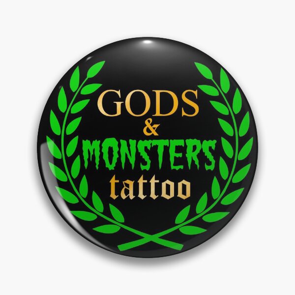Item preview, Gods & Monsters Tattoo Logo  designed and sold by Gods & Monsters.