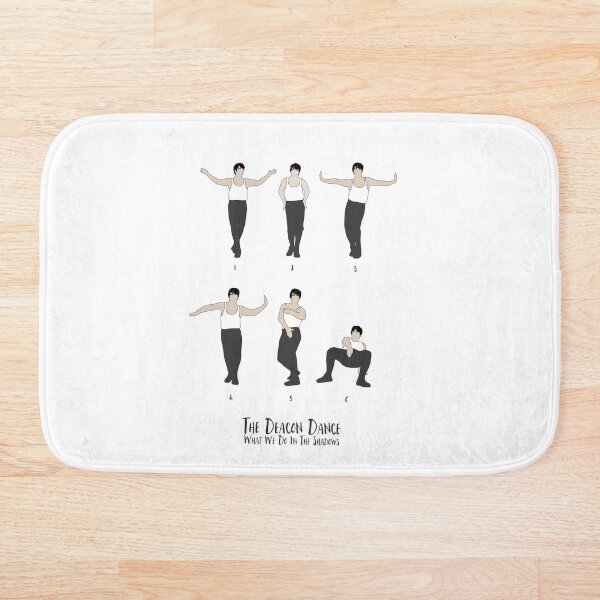 What we do in the Shadows - Deacon Dance Bath Mat