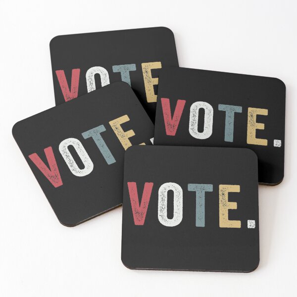Item preview, VOTE VINTAGE Face Mask Election designed and sold by MagicBoutique.