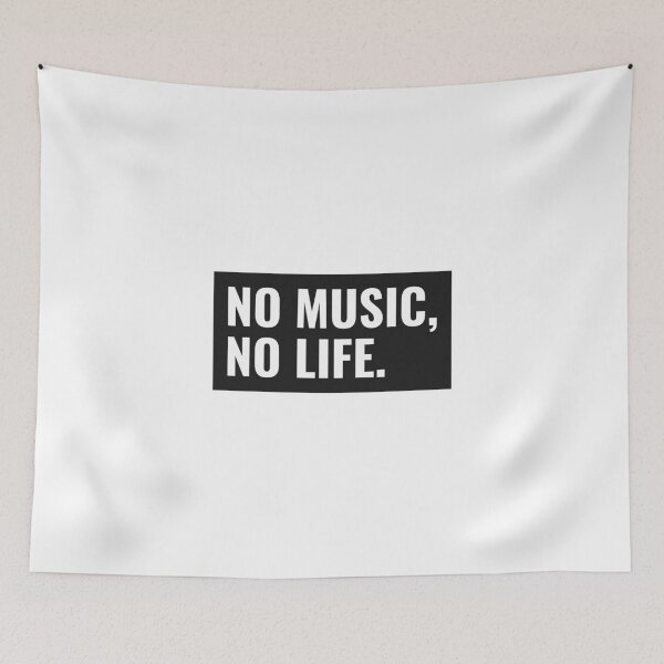 Item preview, No Music No Life designed and sold by Photoque.