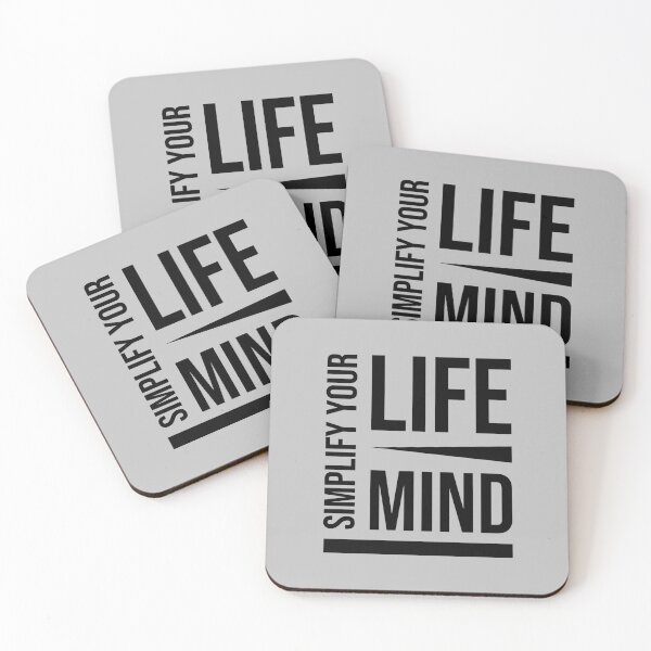 Item preview, Simplify your life, simplify your mind designed and sold by eskina.
