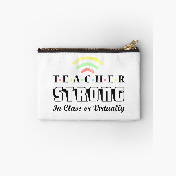 Item preview, Teacher Strong in Class or Virtually Teaching Gift  designed and sold by Farid94.