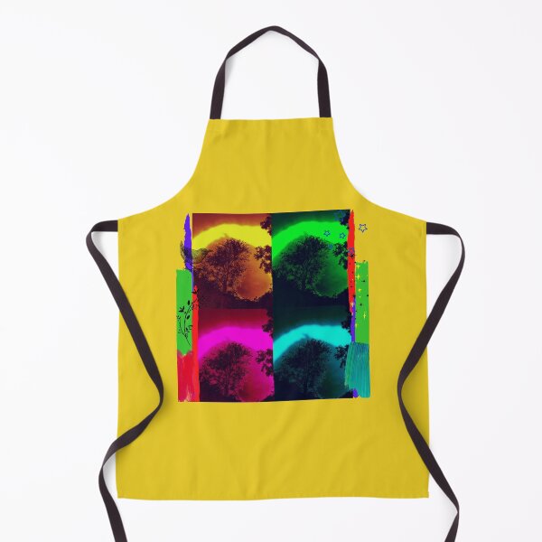 Item preview, Pop Art Trees Metal Print designed and sold by Swooncake Press.