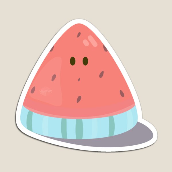 Artikelvorschau, süße Wassermelone rosa blaugrün entworfen und verkauft von yanthyco.