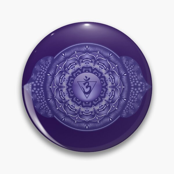 Item preview, Third Eye Chakra Mandala - 03 PBG designed and sold by chakraplaza.