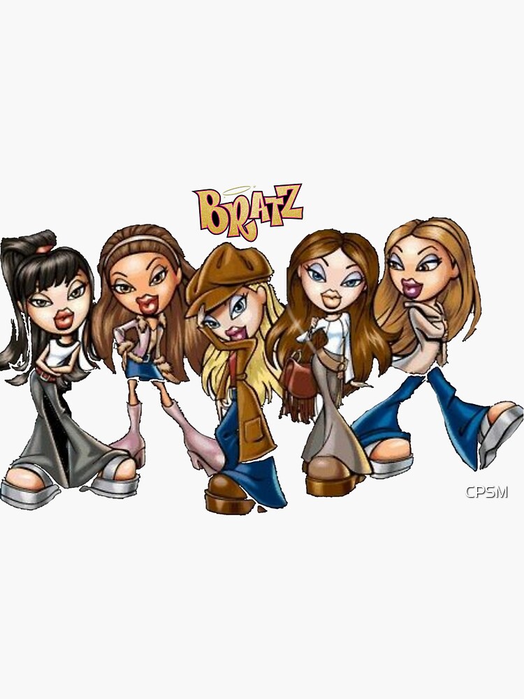 Bratz Sticker For Sale By Cpsm Redbubble