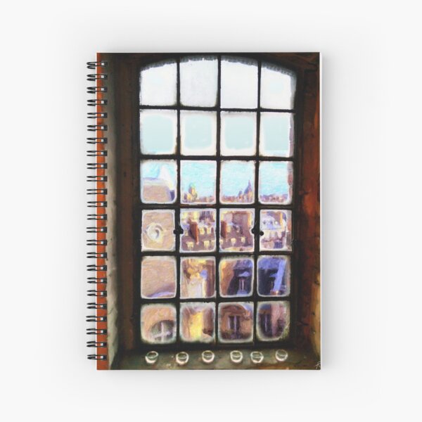 Window In Time Spiral Notebook