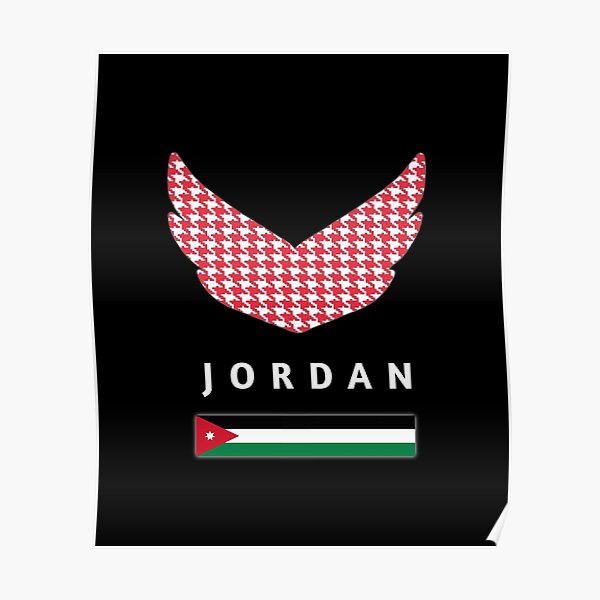 " Jordan - Jordanian shemagh - Jordanian flag " Poster for Sale by