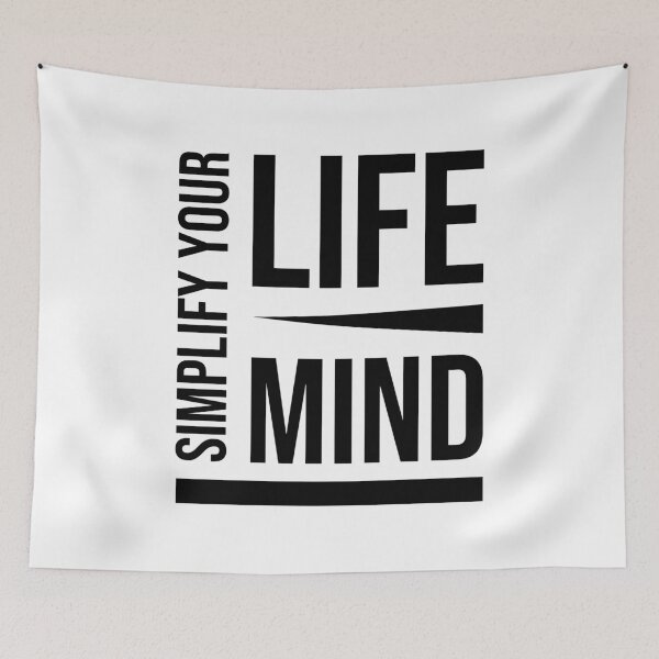 Item preview, Simplify your life, simplify your mind designed and sold by eskina.