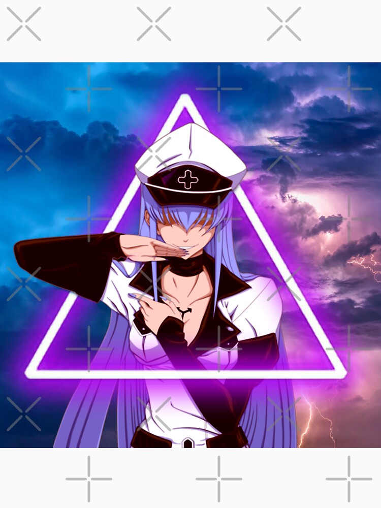 "Esdeath Akame Ga Kill Anime girl" Tshirt by Rachelsama Redbubble