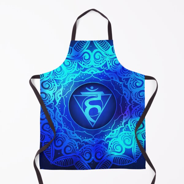 Item preview, Throat Chakra Mandala - 04 WO designed and sold by chakraplaza.