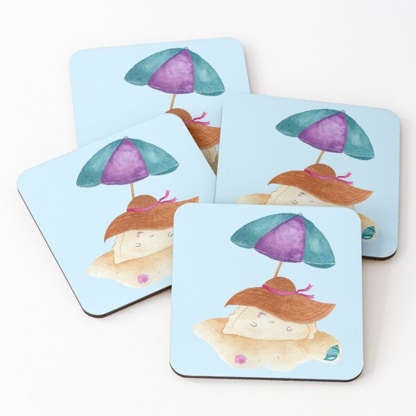 Item preview, Dumpling on a beach designed and sold by littlebluefawn.