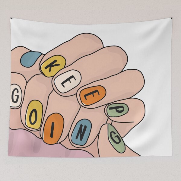 Item preview, Keep Going Nails designed and sold by DSoleil.
