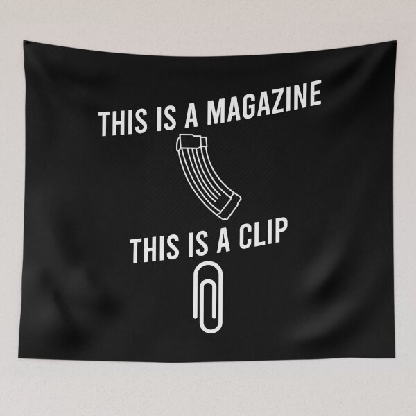 Item preview, This Is A Magazine This Is A Clip designed and sold by TopDawgDesigns.