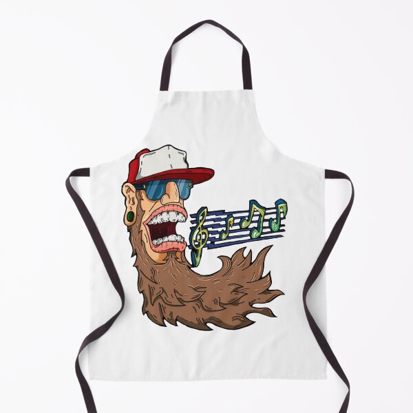 Item preview, Bearded Man Singing designed and sold by LuckyDesigner.