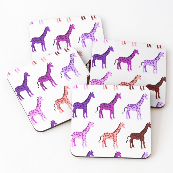 Item preview, Pink Giraffes designed and sold by RainbowFishArt.