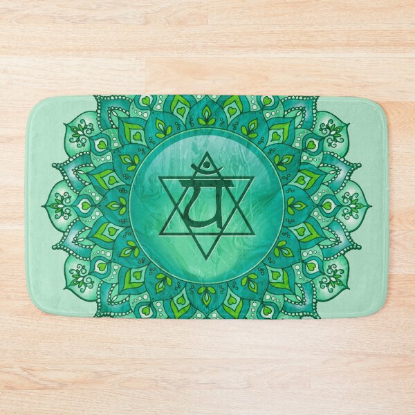 Item preview, Heart Chakra Mandala - 05 RGBG designed and sold by chakraplaza.