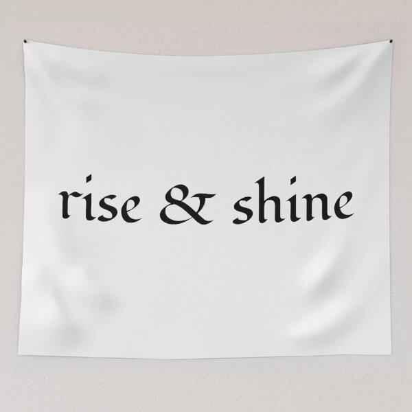 Item preview, rise and shine designed and sold by Inspirationmotivation.
