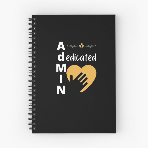 Item preview, Dedicated Admin at Heart designed and sold by TheAAShop.