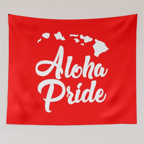 Item preview, Aloha Pride Hawaii Hawaiian islands designed and sold by alohagiftbox.