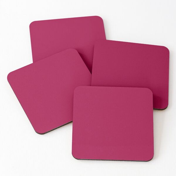Item preview,  Plain Simple Ruby Hot Pink Solid Color designed and sold by LJWDesigns.