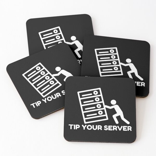 Item preview, Tip Your Server Funny Design designed and sold by MixedBagMerch.
