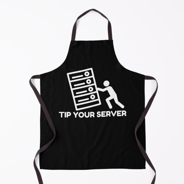 Item preview, Tip Your Server Funny Design designed and sold by MixedBagMerch.
