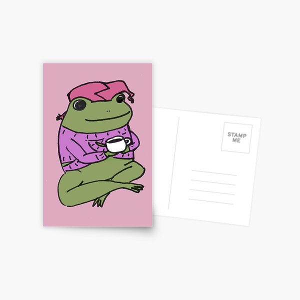Doppio Frog Postcard