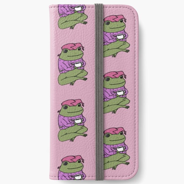 Grenouille Doppio Étui portefeuille iPhone